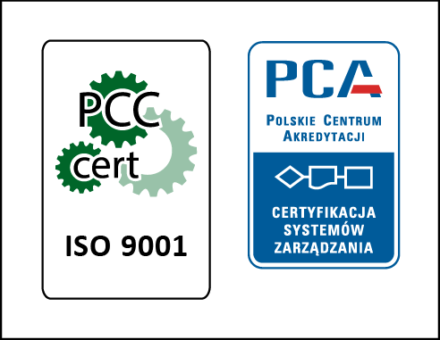 Certyfikat ISO 9001